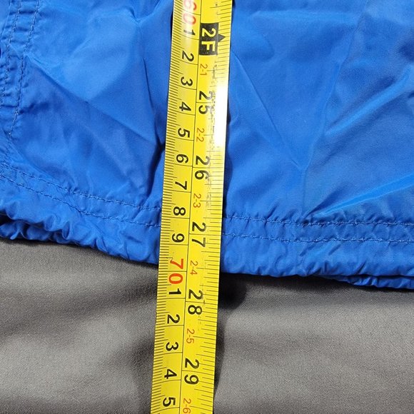 Vintage LL Bean Anorak Adults Medium Blue Windbreaker Jacket Outdoor Made In USA - Picture 9 of 9